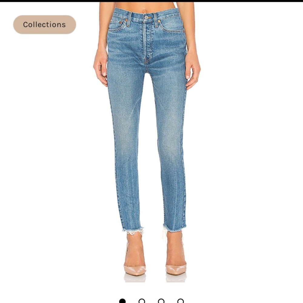 RE/DONE Originals comfort high rise ankle crop 25